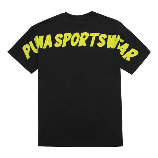 

Футболка slogan sportswear tee 'black' Puma, черный