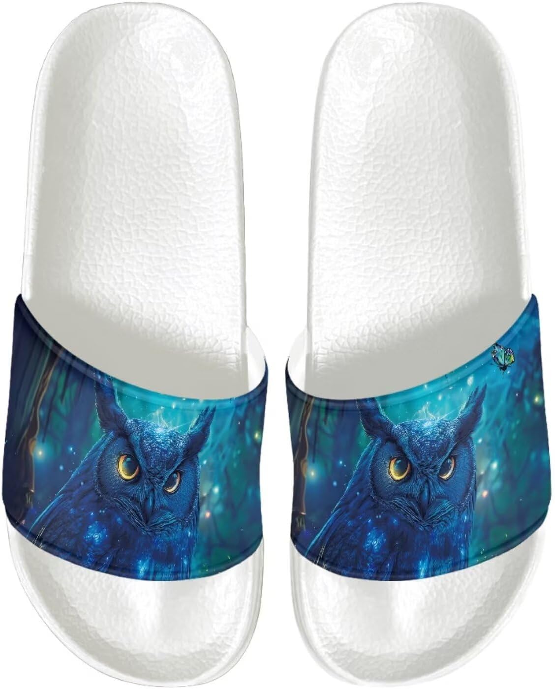 

Женские летние плоские сандалии на шлепке с открытым носком, мягкие шлепанцы, летние нескользящие тапочки Judentidos, синий