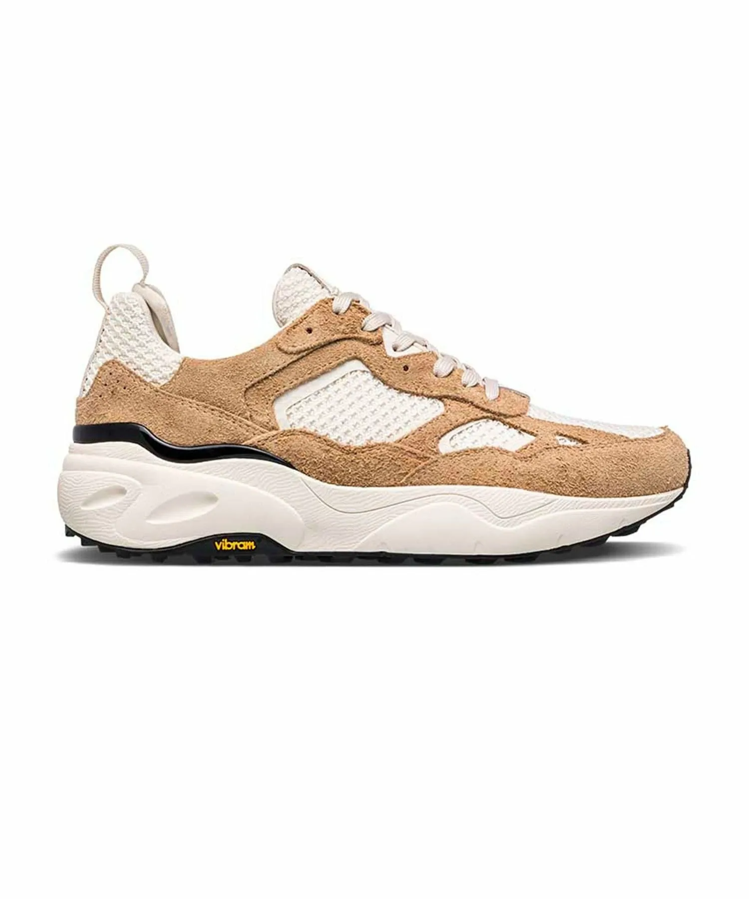 Кроссовки Clay LA23 Volume белого и коричневого цвета Clae, White Brown — фото 3