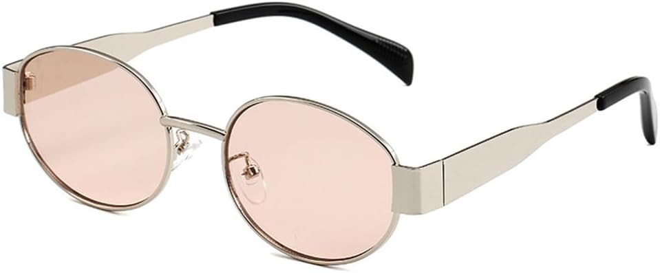 

Солнцезащитные очки в стиле металл-панк для женщин, круглые, винтажные, с защитой от УФ-излучения UV400, для вечеринок, пляжа, путешествий и отдыха на природе, мужские HCPIHF, 10