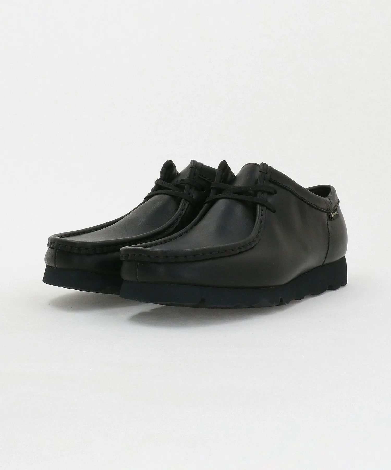 Мокасины Clarks Originals Wallabee GTX/Wallabee Кожа Gore-Tex United Arrows, Black — фото 2