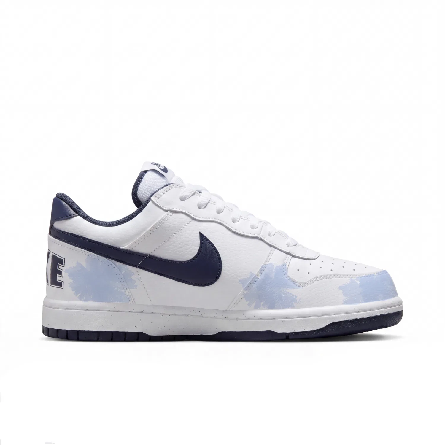 Кеды Nike Big Low White Blue — фото 3