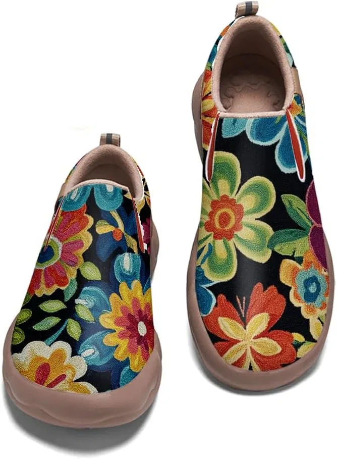 Мокасины легкие с рисунком, Multicolor Solepulse