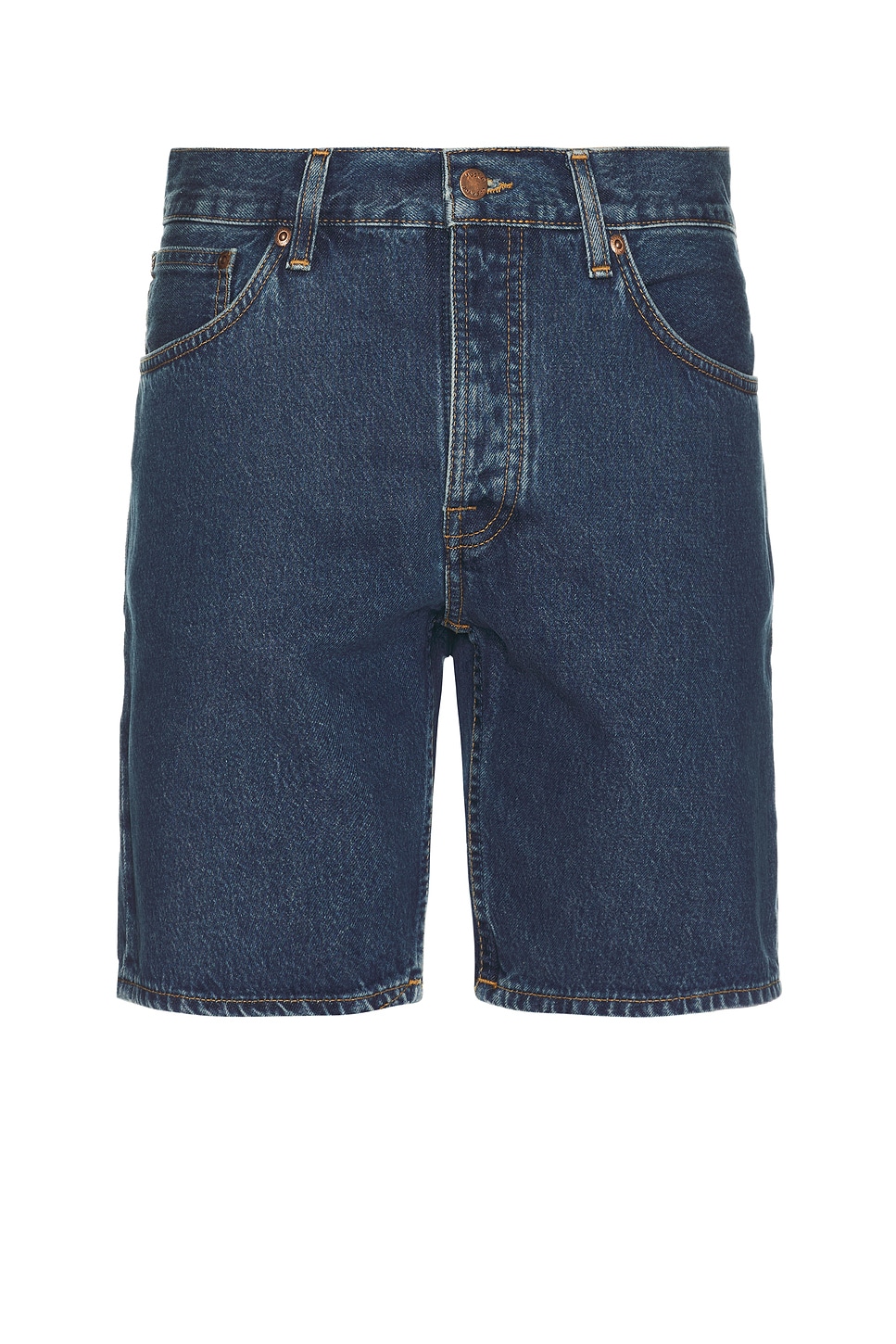 

Джинсовые шорты Seth от Nudie Jeans, mourning soul dark blue