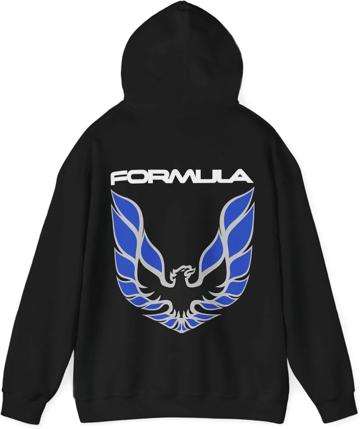 Толстовка Firebird Formula Trans Am Heavy Full Zip Hoodie Blue — фото 3