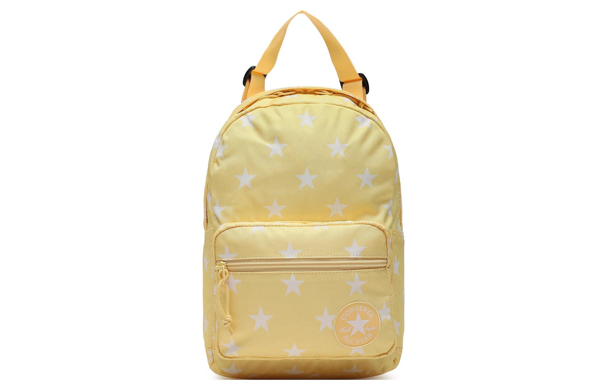 

Converse Миниатюрный унисекс рюкзак из полиэстера желтого цвета