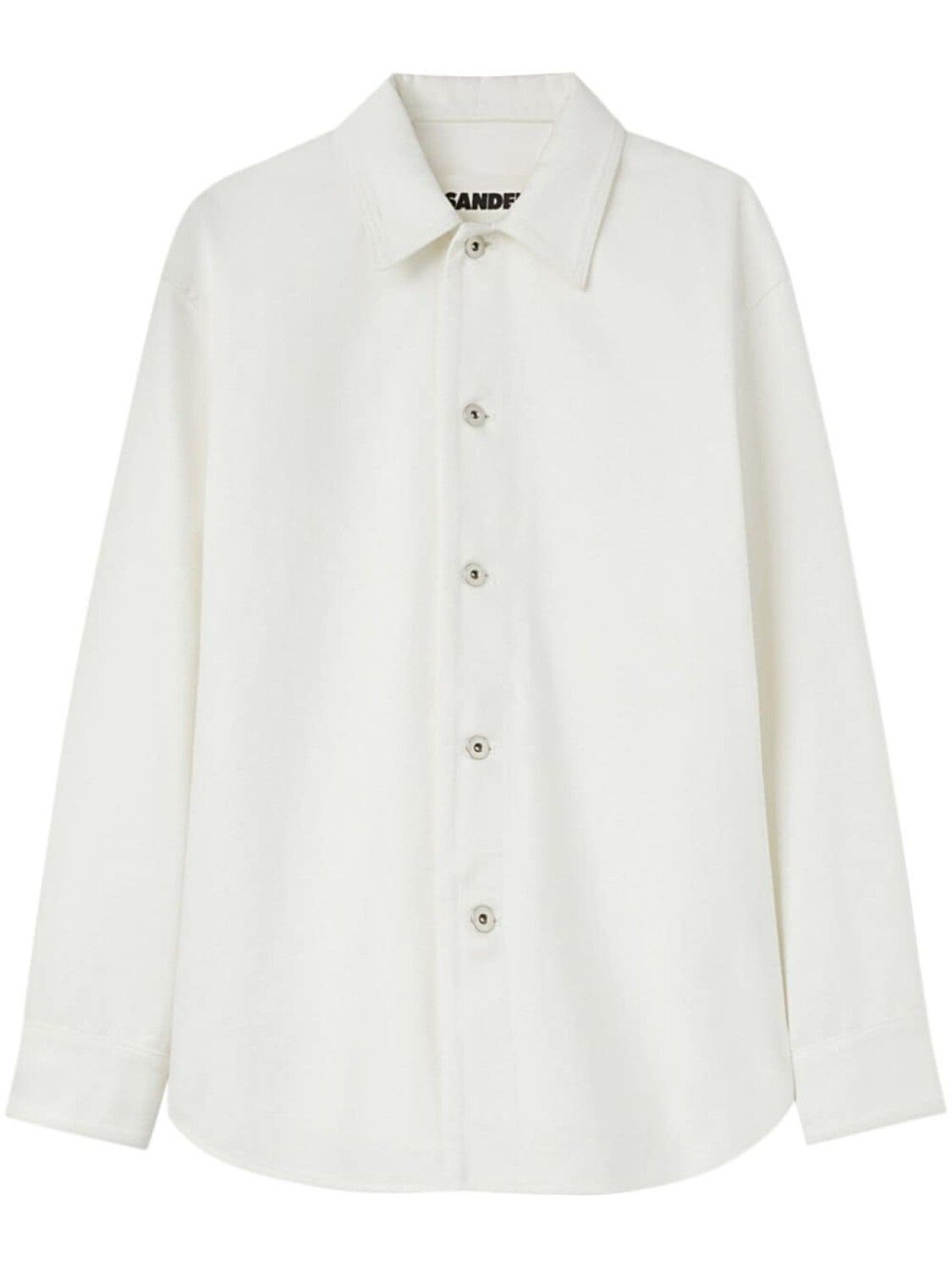 

Jil Sander джинсовая рубашка с длинными рукавами, белый