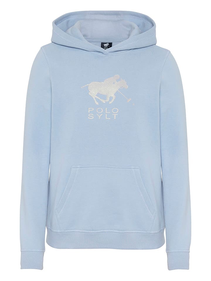 

Пуловер с капюшоном Polo Sylt, светло-синий