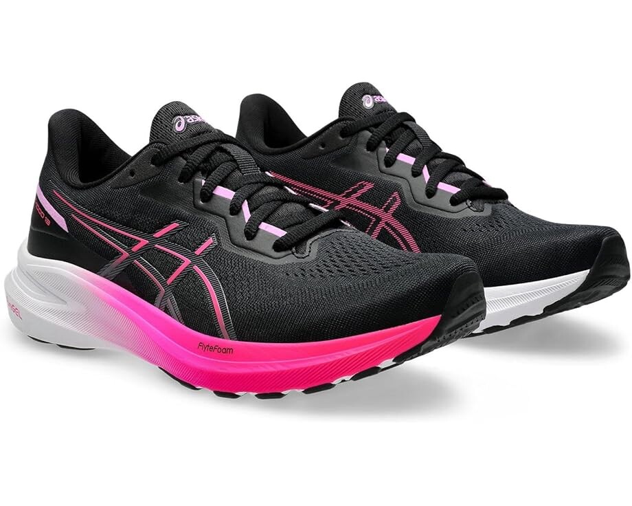 

Кроссовки ASICS GT-1000 13, цвет Black/Pink Glow