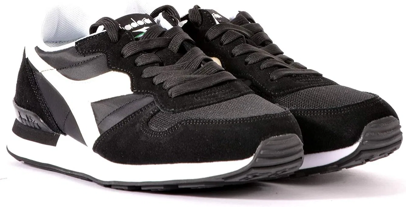 Мужские кроссовки Diadora Camaro для гимнастики, Black White — фото 2