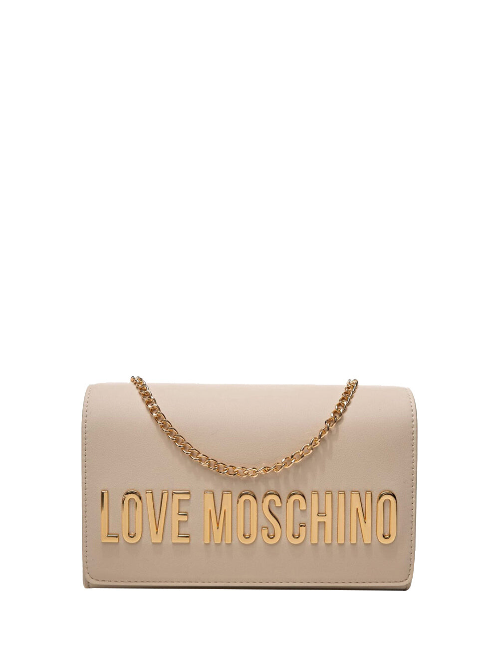 

Женская сумка через плечо цвета слоновой кости Moschino