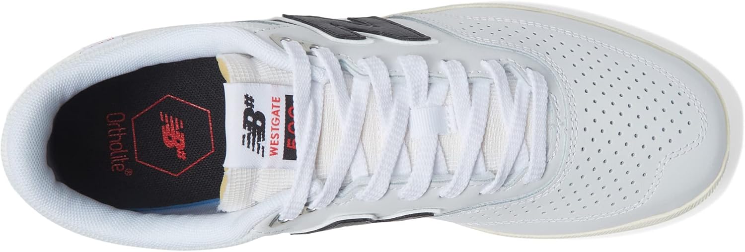 Мужские кроссовки New Balance Westgate 508 для скейтборда, белый/черный — фото 2
