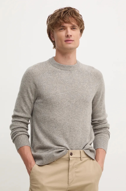 

Шерстяной свитер Calvin Klein, серый