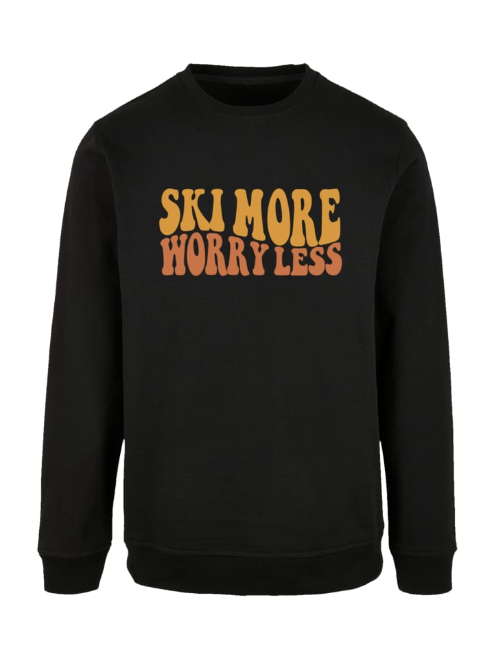 

Толстовка F4NT4STIC Sweatshirt Ski More Worry Less, черный