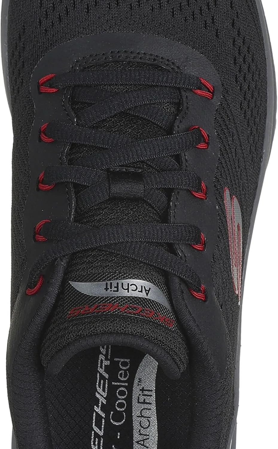 Мужские кроссовки Skechers Arch Fit 2.0 SKECHERS Sport, черный/красный — фото 2