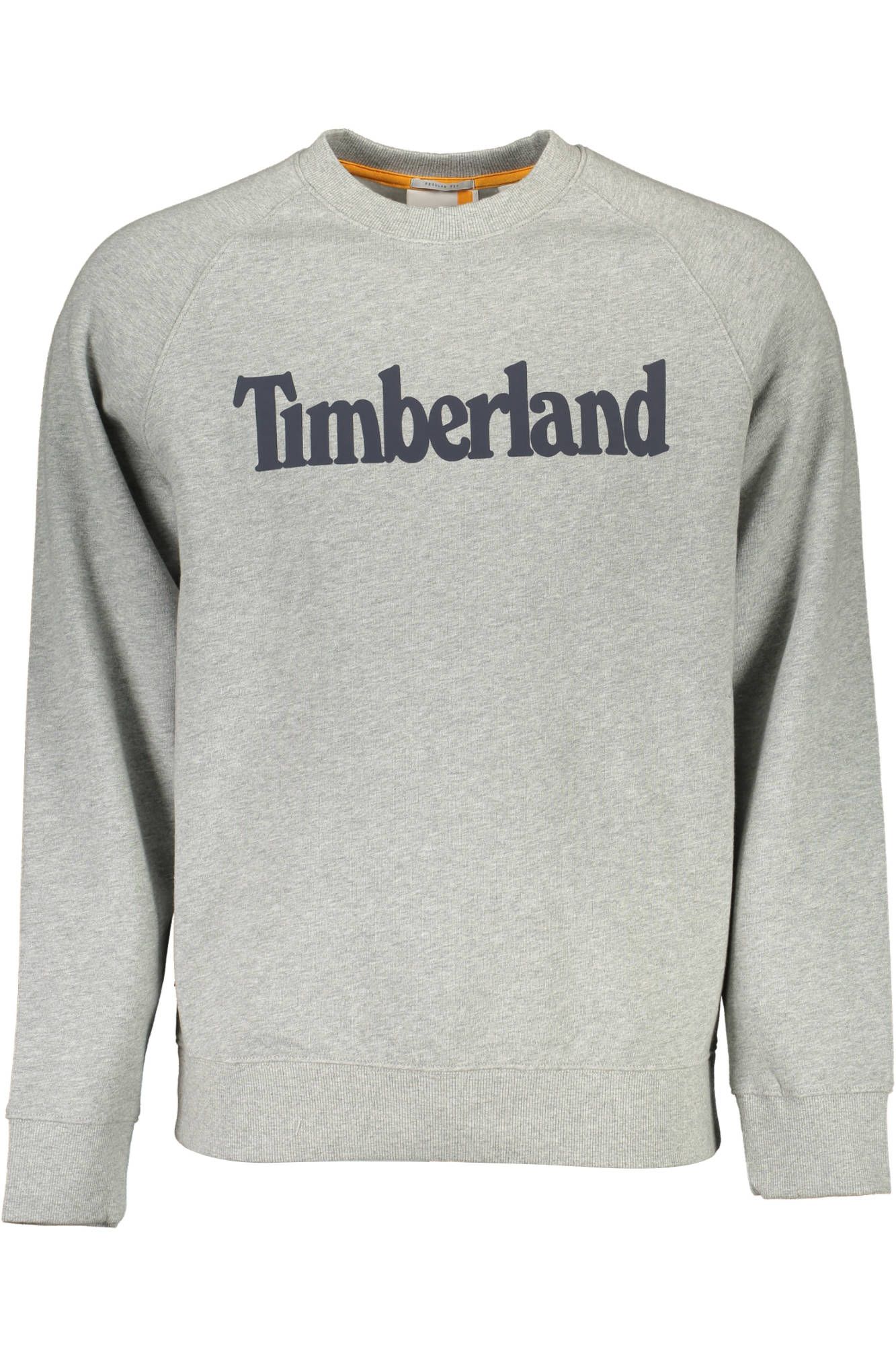 

Серый хлопковый мужской свитер Timberland