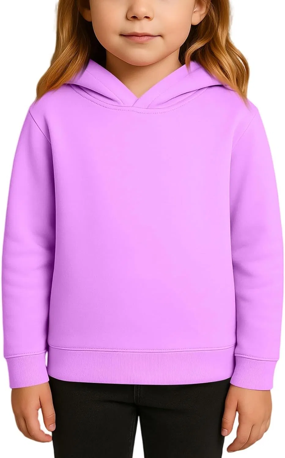 Детская худи, флисовая, Purple