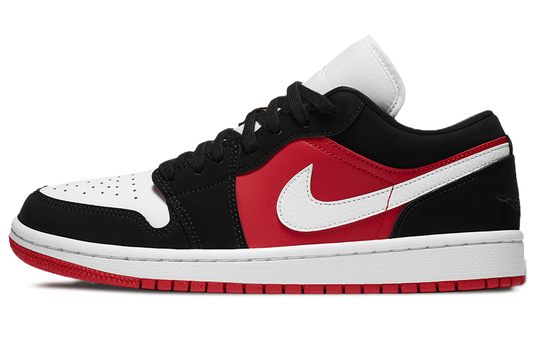 

Jordan 1 Low Black White Gym Red (женские)