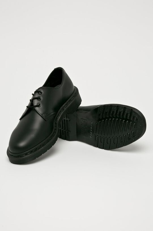 Ботинки мужские Dr. Martens из натуральной кожи, черный — фото 4