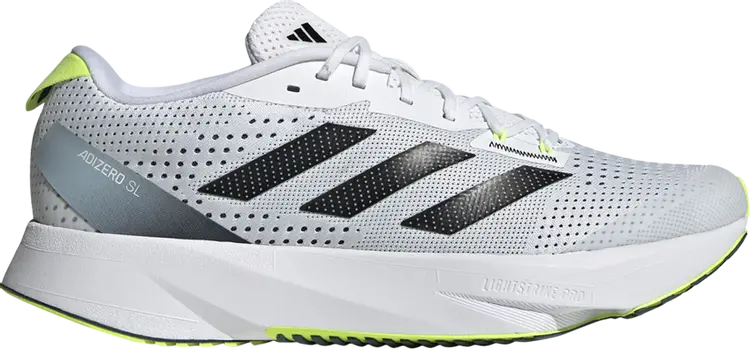 

Кроссовки Adizero SL 'White Arctic Night', белый, Серый;белый, Кроссовки Adizero SL 'White Arctic Night', белый