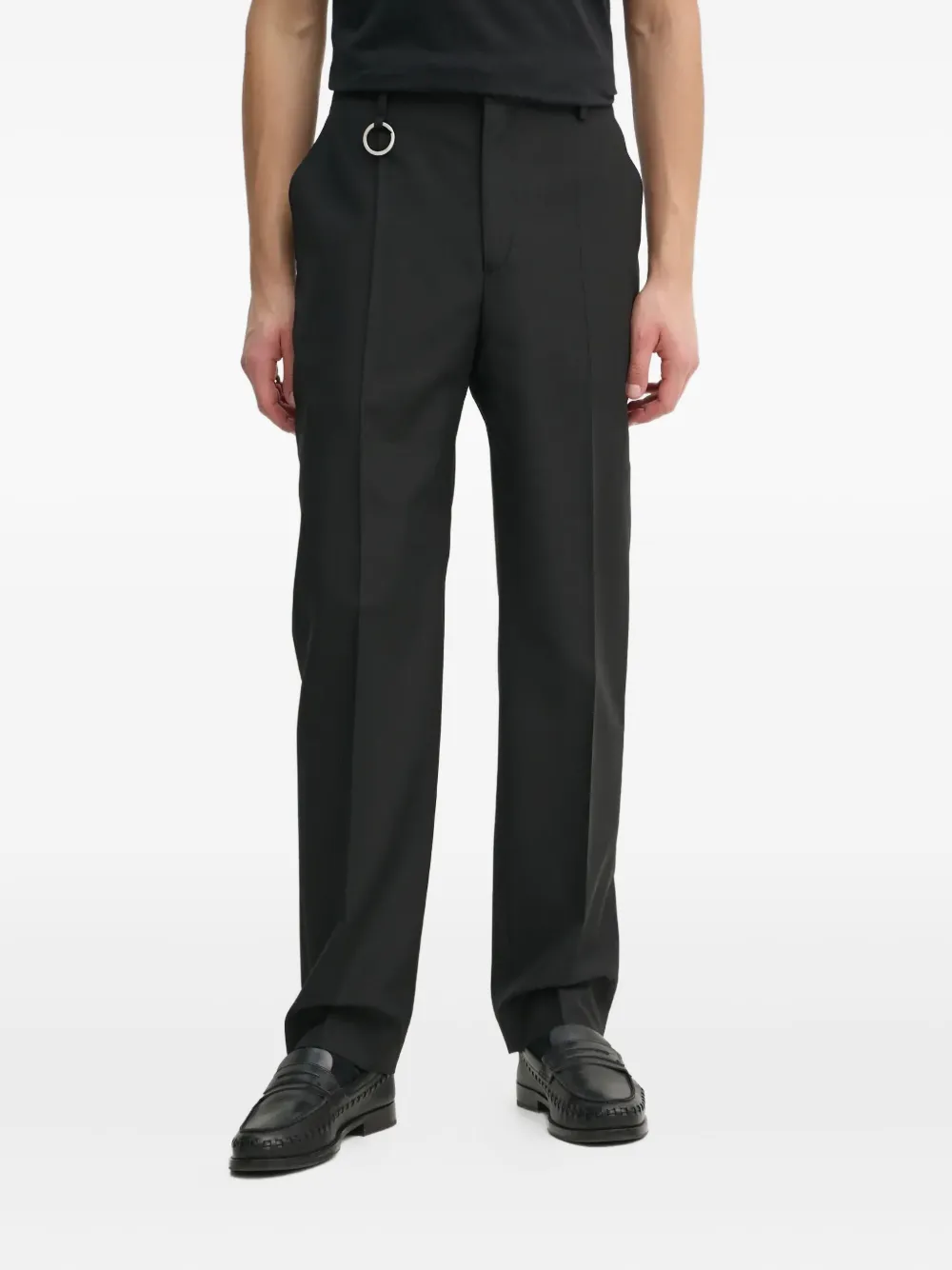 

Брюки с кольцевым декором Études Studio, черный