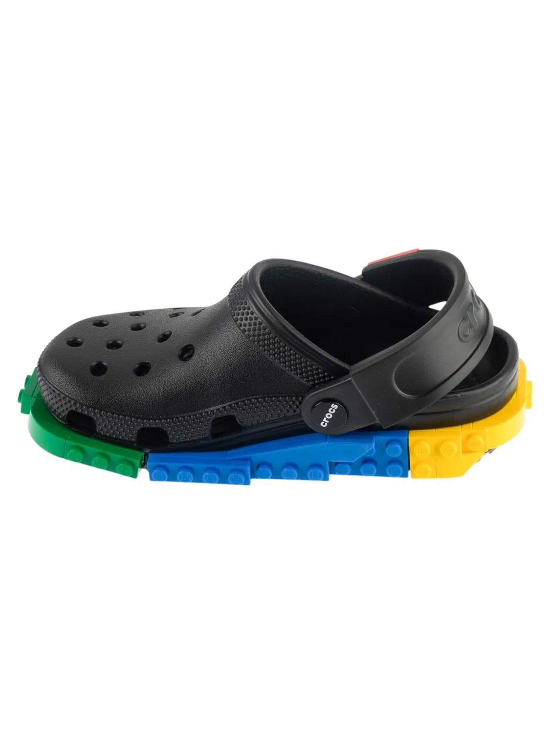 Сандалии Crocs LEGO Creativity Clog K черного цвета — фото 2