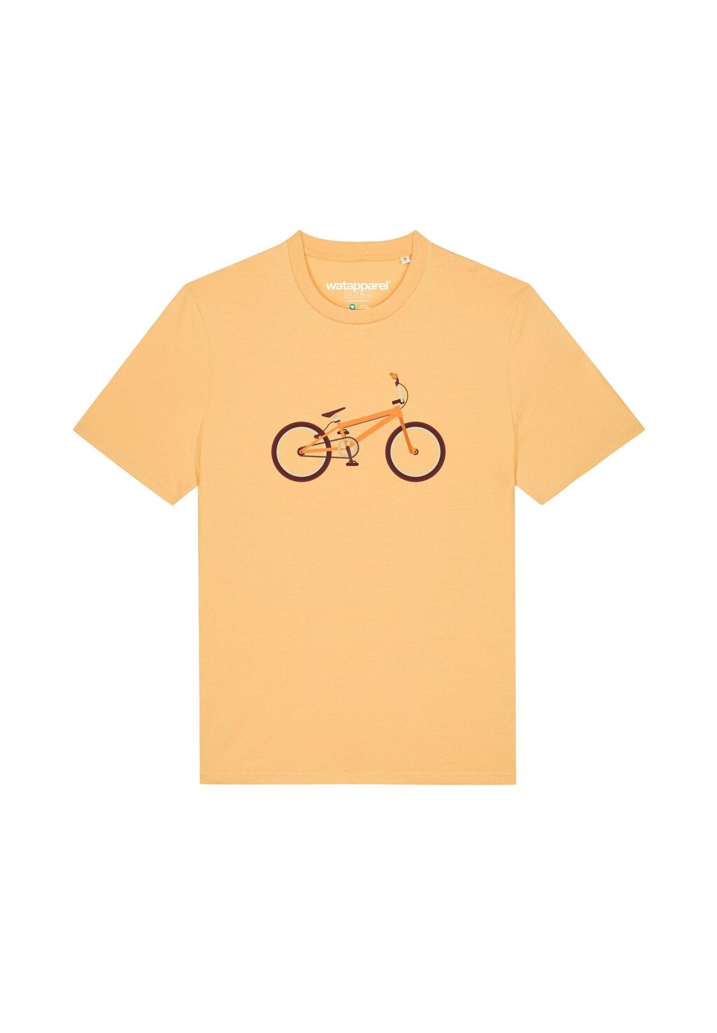 

Футболка с принтом BMX watapparel, желтый