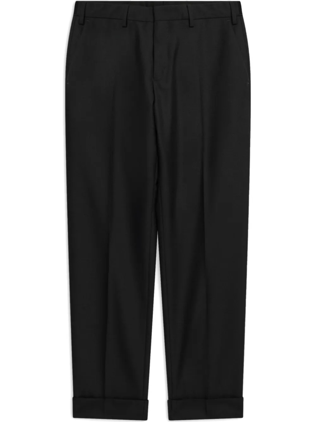 

Шерстяные брюки DRIES VAN NOTEN, черный