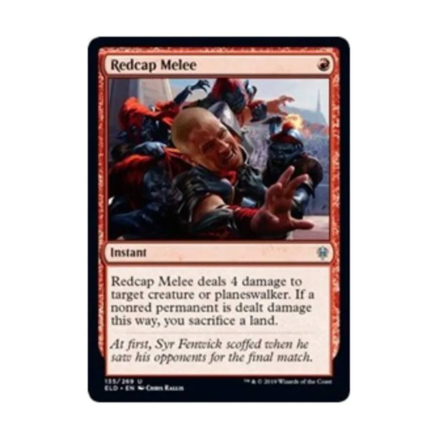 

CCG Красная Шапка Ближнего боя (U), MTG - Throne of Eldraine