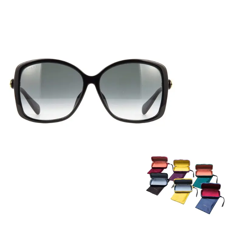 

GUCCI Солнцезащитные очки с квадратной оправой, Black