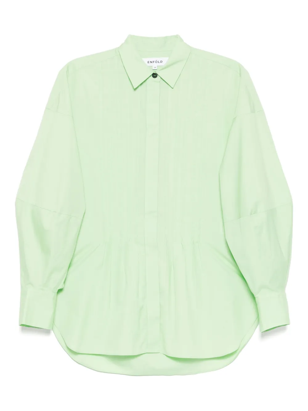 

Рубашка со складками Enföld, зеленый