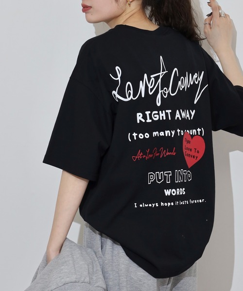 

Футболка с короткими рукавами, свободного кроя, с вышивкой, принтом на спине и карманом, из плотной ткани FUNALIVE, черный