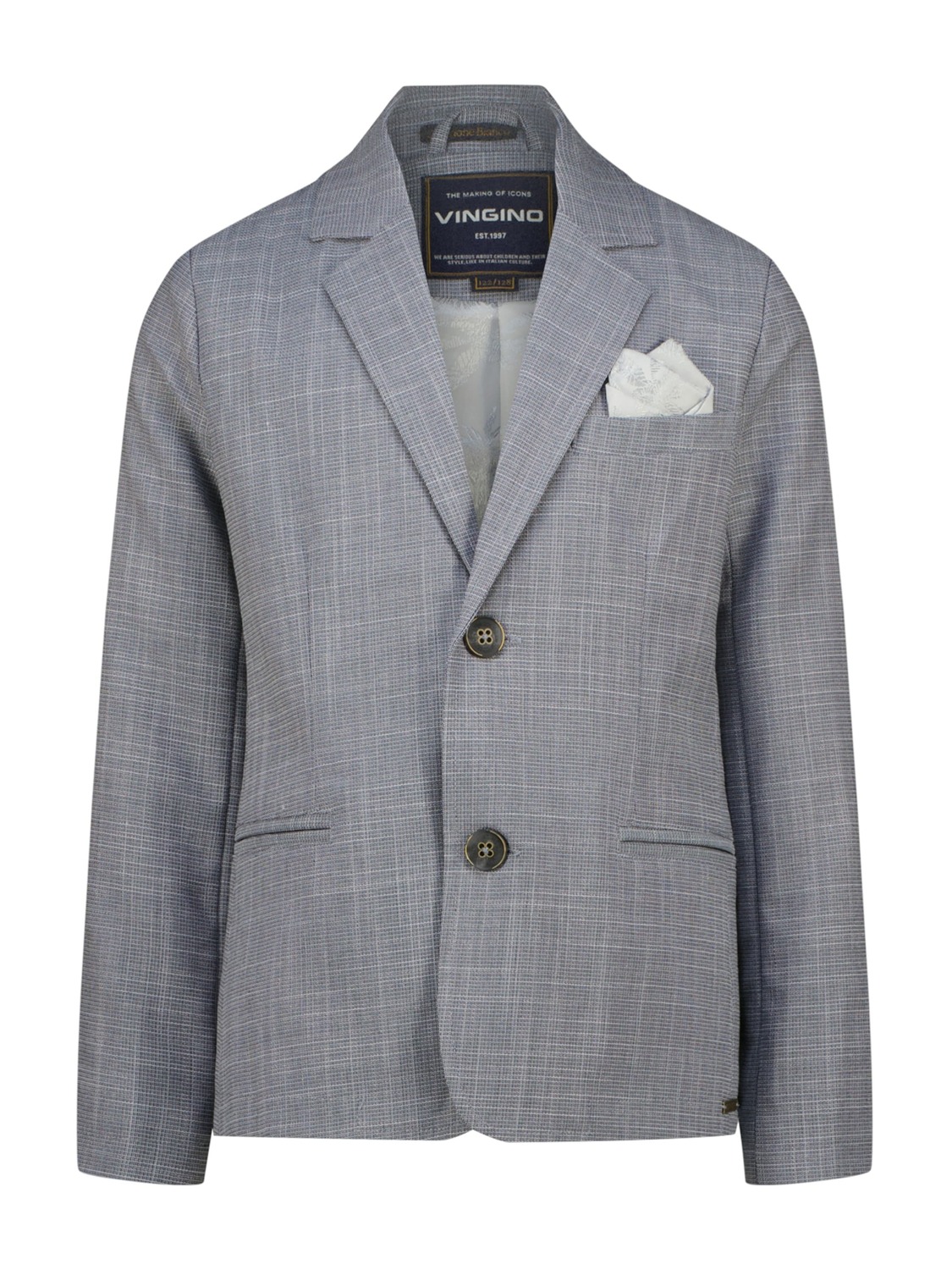 

VINGINO Пиджак 'Tito' в цвете дымчато-голубой, пыльно-голубой