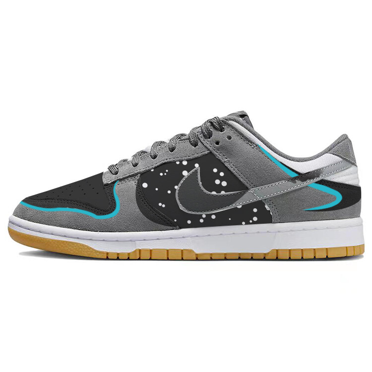 

Кроссовки Nike Dunk Skateboarding Shoes Men Low-top White/gray, серый