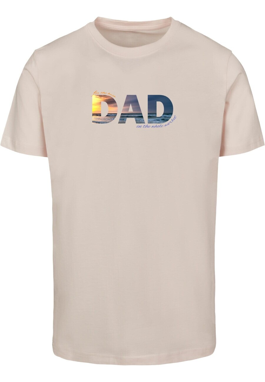 

Футболка Merchcode FOR THE BEST DAD, светло-розовый