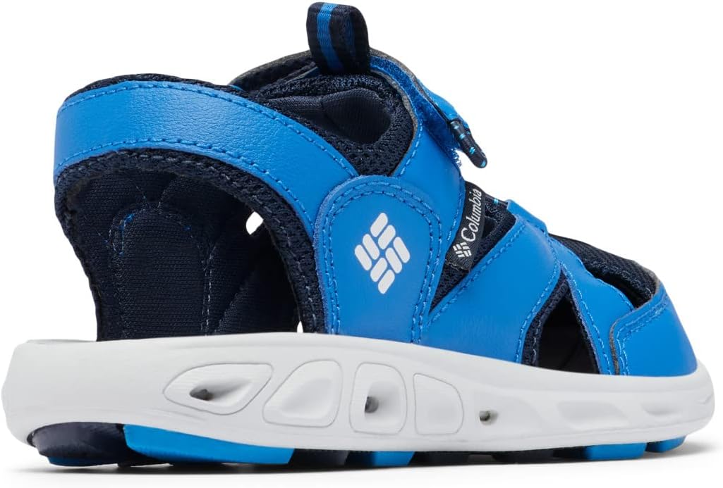 Columbia unisex-child Techsun Wave закрытые сандалии, Bright Indigo/Collegiate Navy — фото 2
