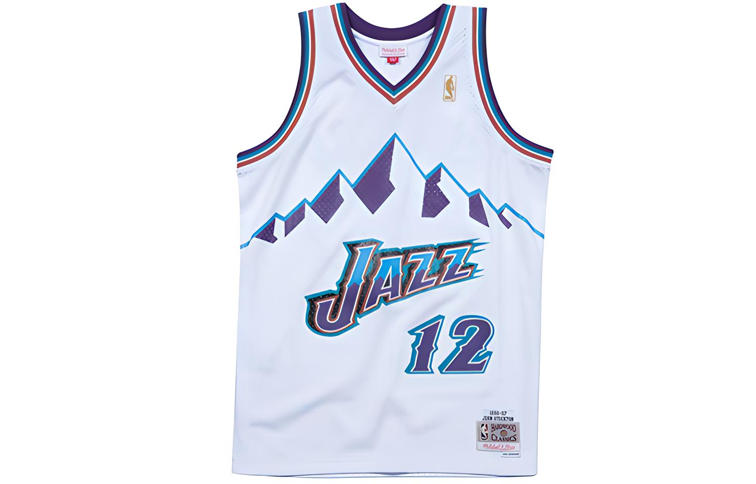 

Mitchell Ness Баскетбольная майка Mitchell & Ness, мужская, белая