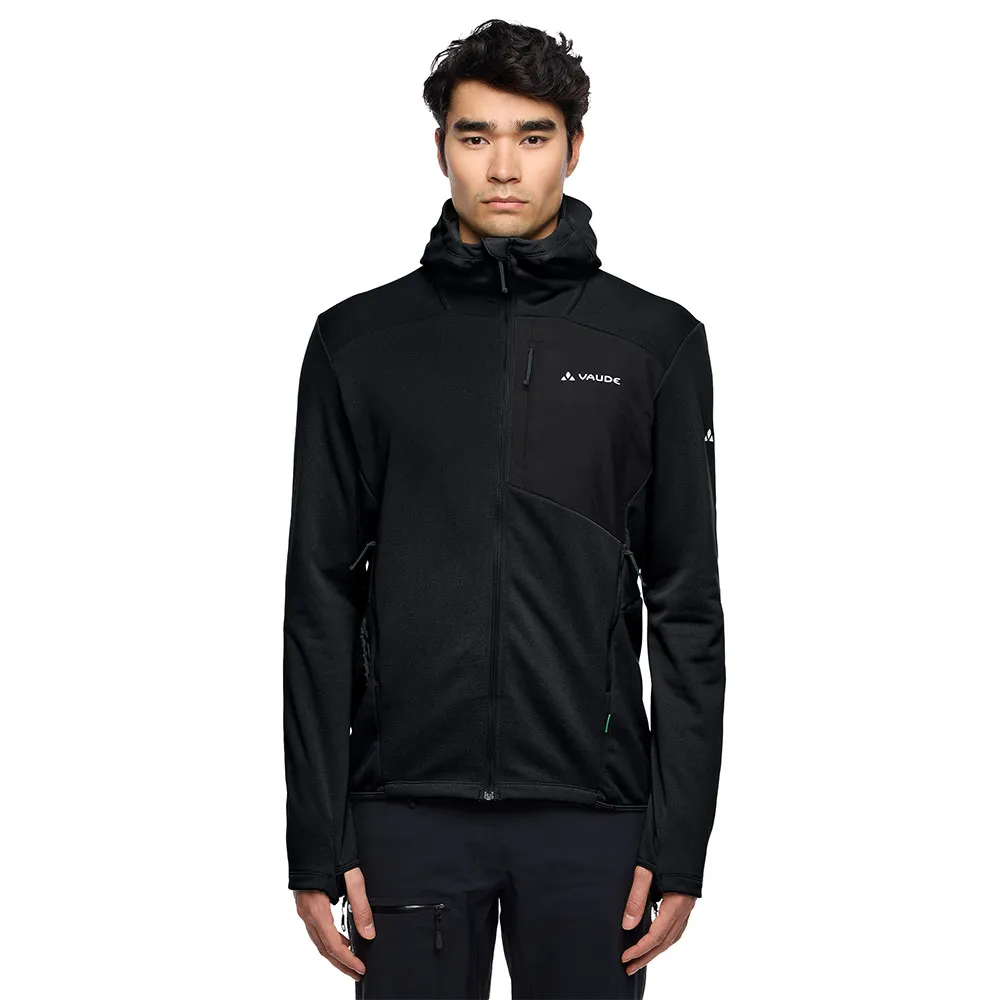 

Флис VAUDE Monviso III full zip, черный