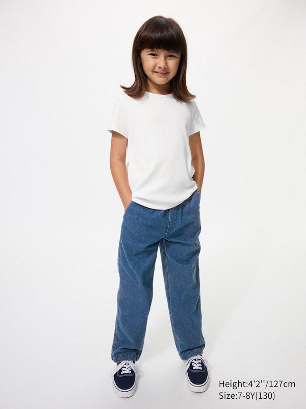 Рифленая футболка Uniqlo, 10 pink — фото 2