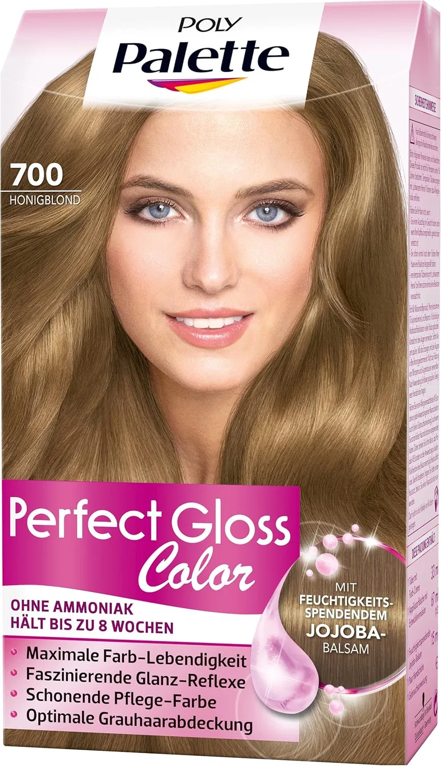 Краска для волос Perfect Gloss Colour 700 «Медовый блонд» от Poly Palette Palette, 700 Honey Blonde