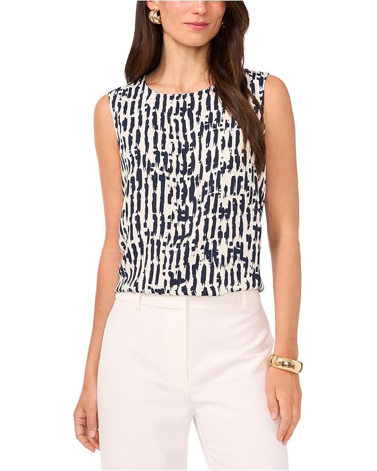 

Топ Vince Camuto Crew Neck Tank Blouse, цвет Classic Navy