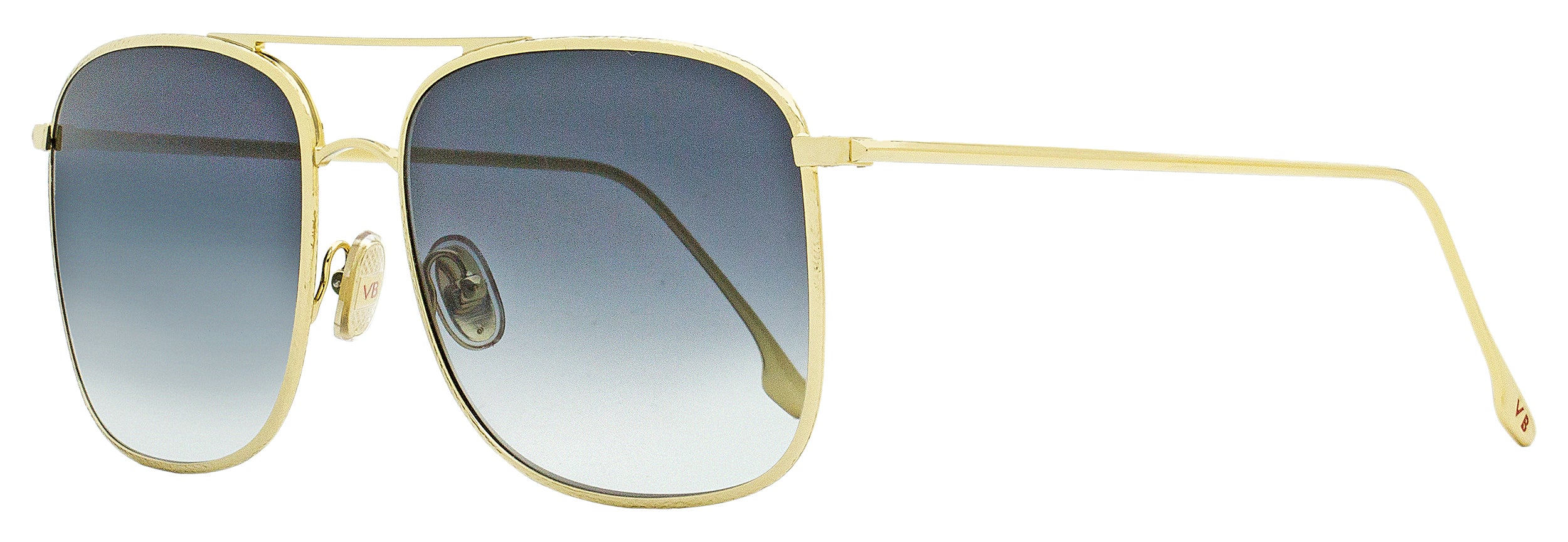 

Женские квадратные солнцезащитные очки Victoria Beckham VB202S 701 Gold 59 мм