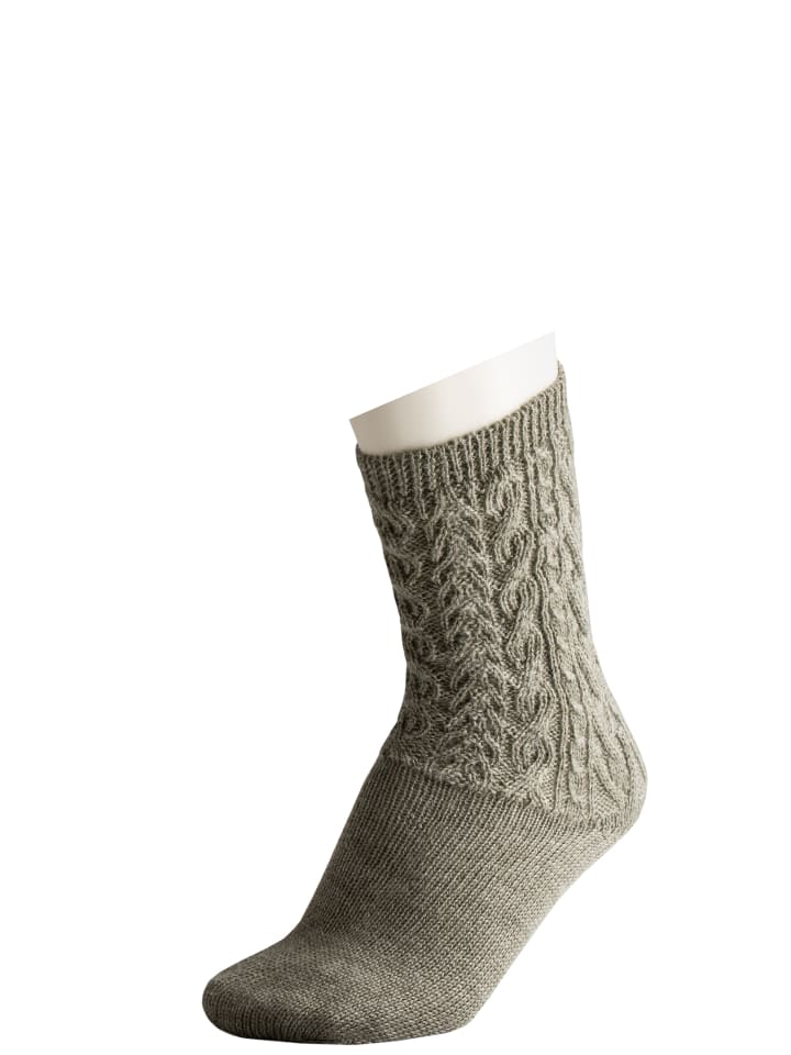 

Традиционные носки Stockerpoint Norbert оливкового цвета