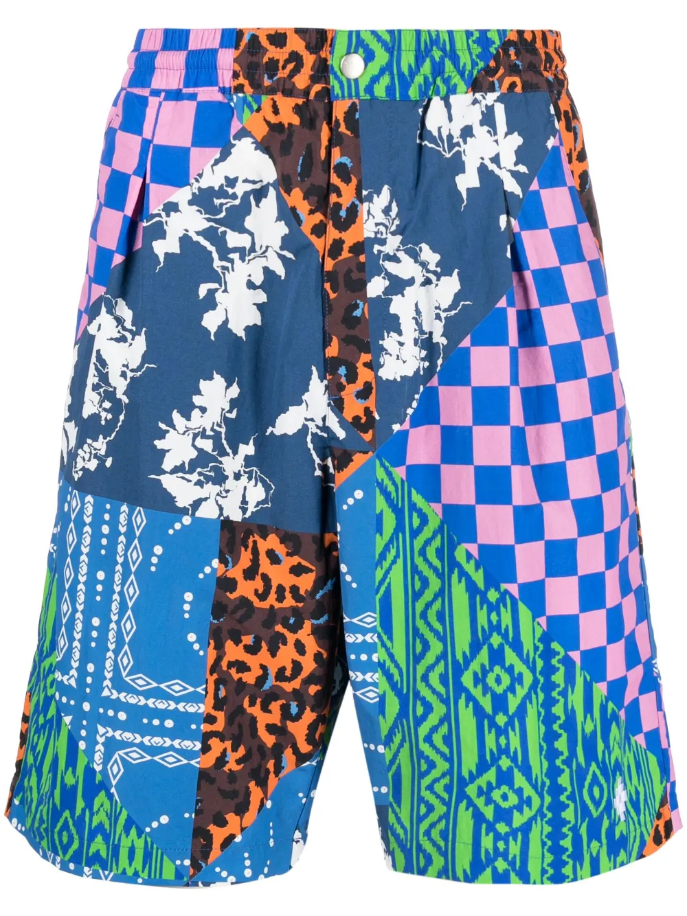 

Шорты со вставками Marcelo Burlon County Of Milan, синий