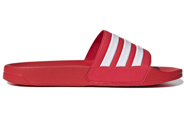 

Шлепанцы ADILETTE SHOWER унисекс красные/белые Adidas