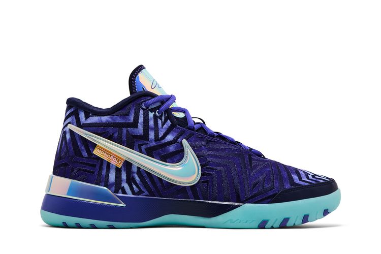

Кроссовки Monopoly x Zoom LeBron NXXT Genisus 'Persian Violet', фиолетовый