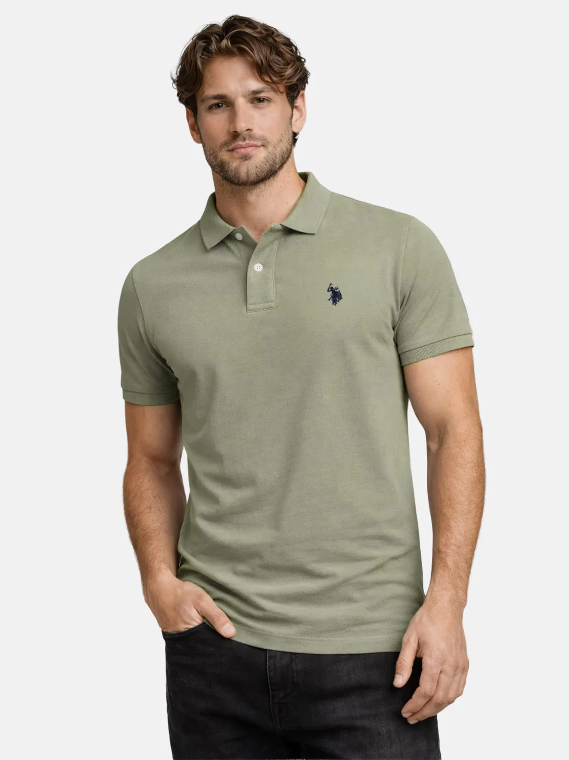 Рубашка U.S. Polo Assn., Jade — фото 3