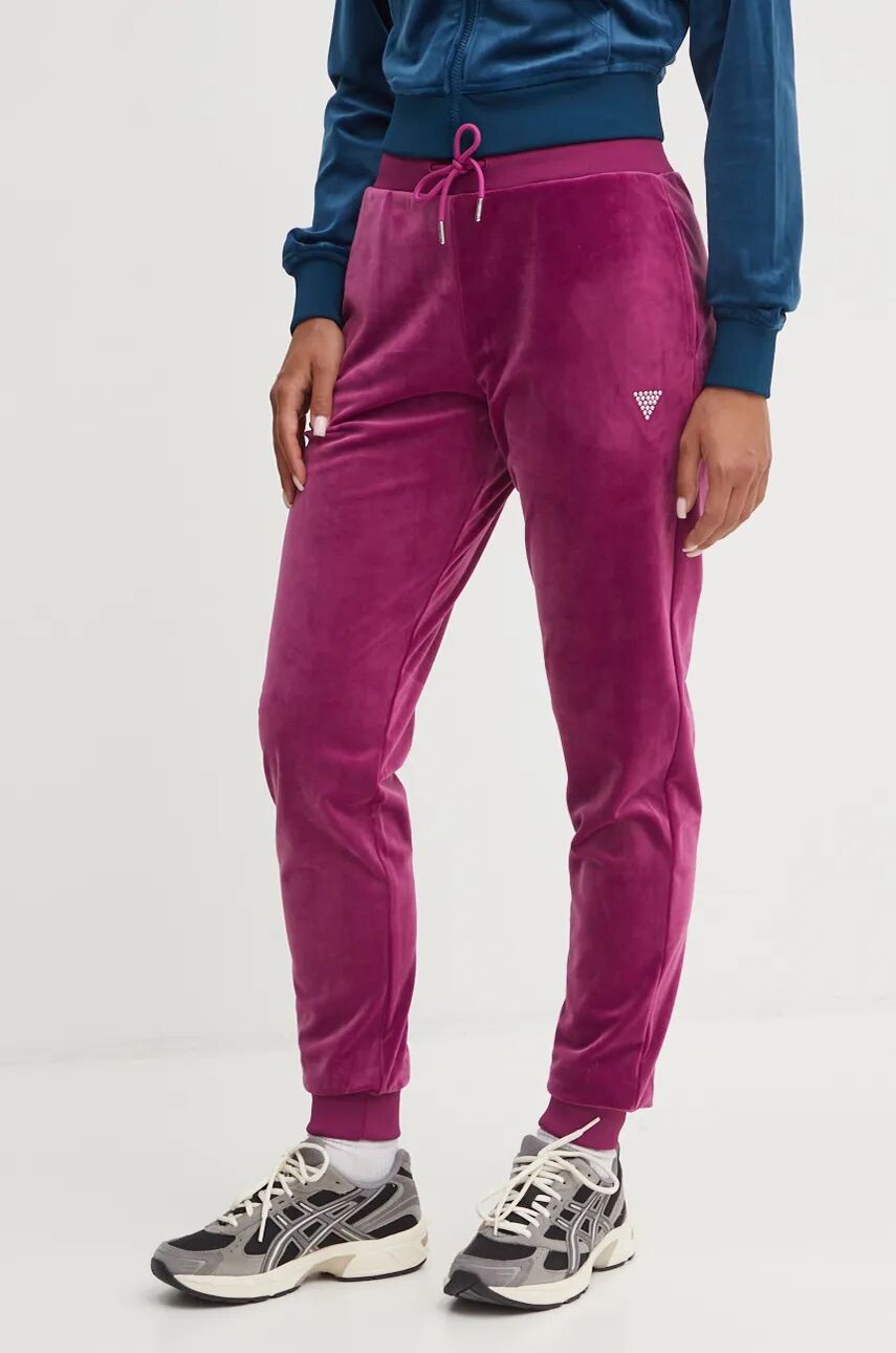 

Guess спортивные штаны, фиолетовый