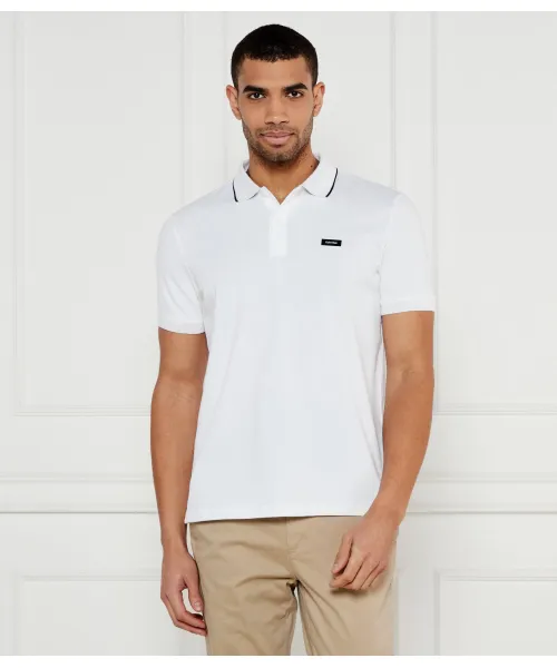 

Футболка поло Regular fit Calvin Klein, белый