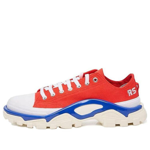 

Кроссовки raf simons x detroit runner 'red' Adidas, красный